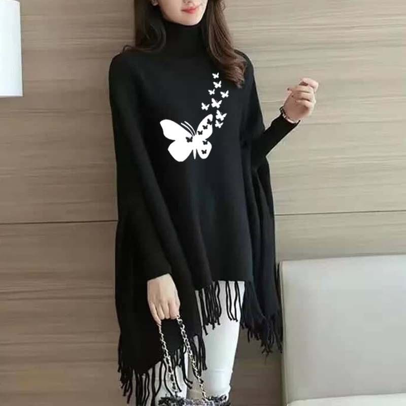 Elegant Printed Poncho for Women – A Stylish Touch for Every Occasion