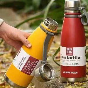 SUS 316 Stainless Steel Vacuum Bottle – 1100ml Thermos Flask | Hot & Cold Insulated Water Bottle – Leak-Proof & Durable