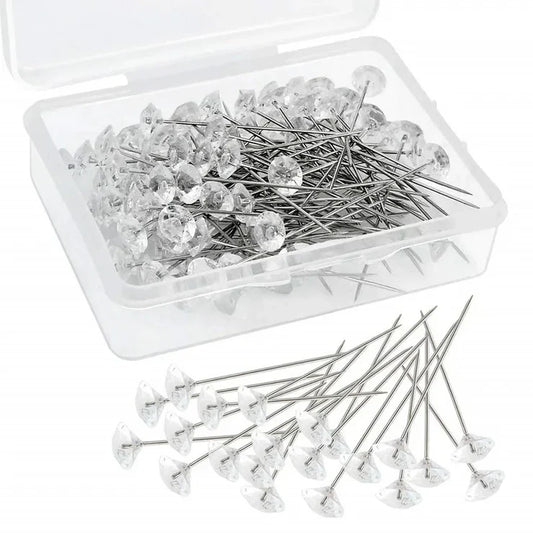 Diamond Hijab Pins - 30 Pin Pack